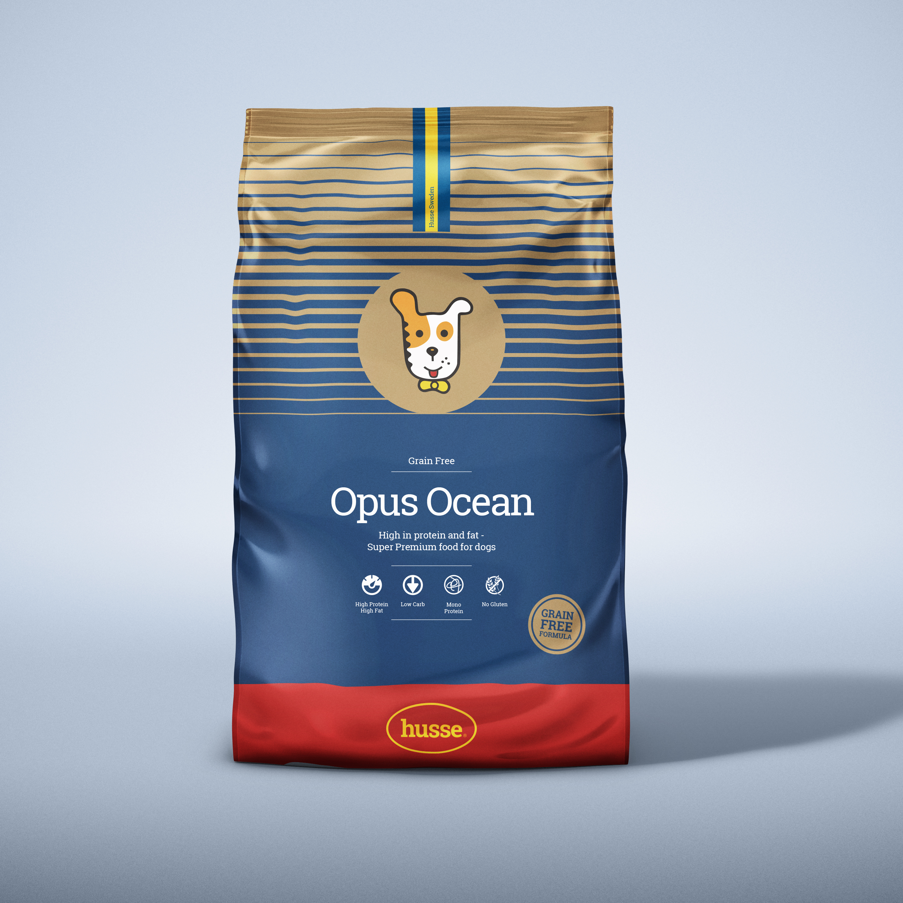 Husse Opus Ocean best dry food in Top For Dog 2016 contest Husse Opus Ocean best dry food in Top For Dog 2016 contest